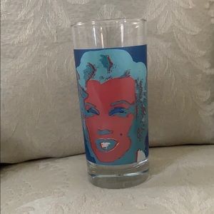Andy Warhol Marilyn Monroe  beverage glasses